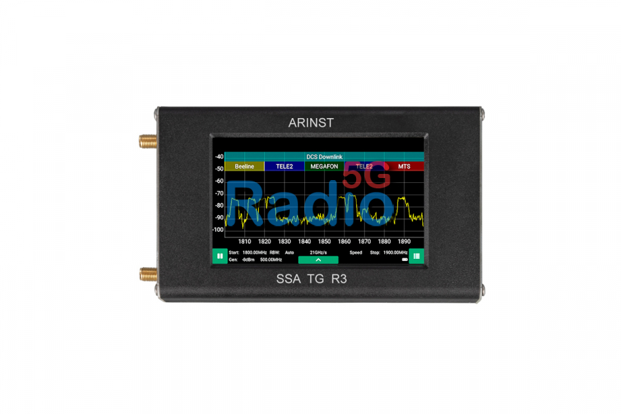 Портативный анализатор спектра Arinst SSA-TG R3
