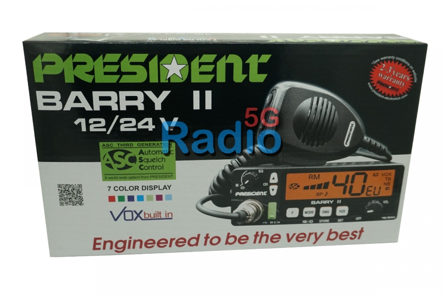 Стационарная CB Радиостанция PRESIDENT BARRY 2