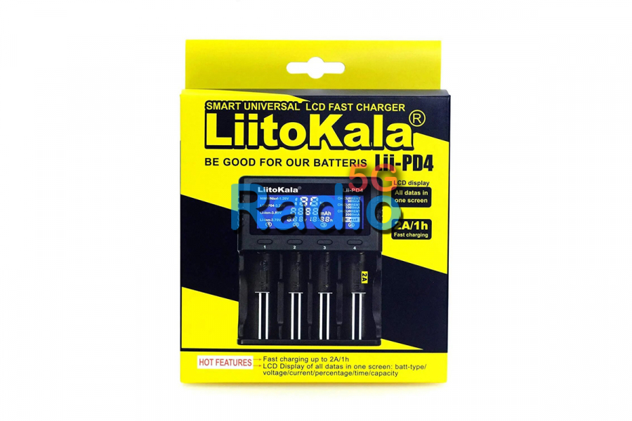 Зарядное устройство для аккумуляторов LiitoKala Lii PD4