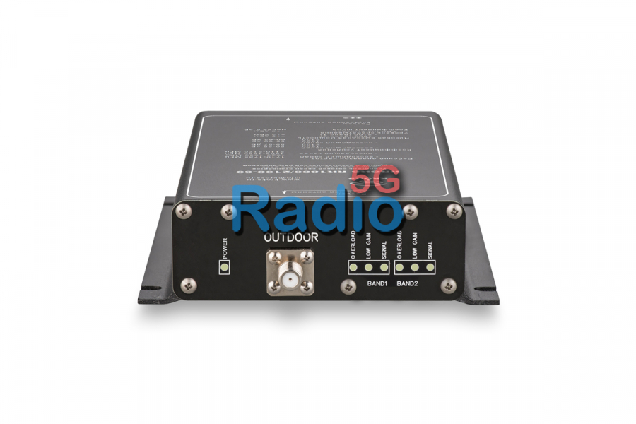 Двухдиапазонный репитер GSM1800 и 3G сигнала 60 дБ KROKS RK1800/2100-60
