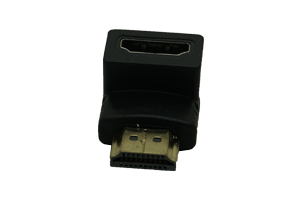 Адаптер-переходник HDMI M - HDMI F угловой