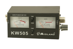 КСВ метр Midland KW-505 (3,5 – 150МГц)