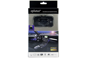 Видеорегистратор Eplutus DVR-921 с 2 камерами и Wi-Fi