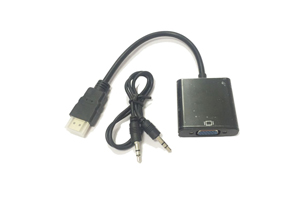 Переходник из HDMI в VGA+Audio со звуковым выходом